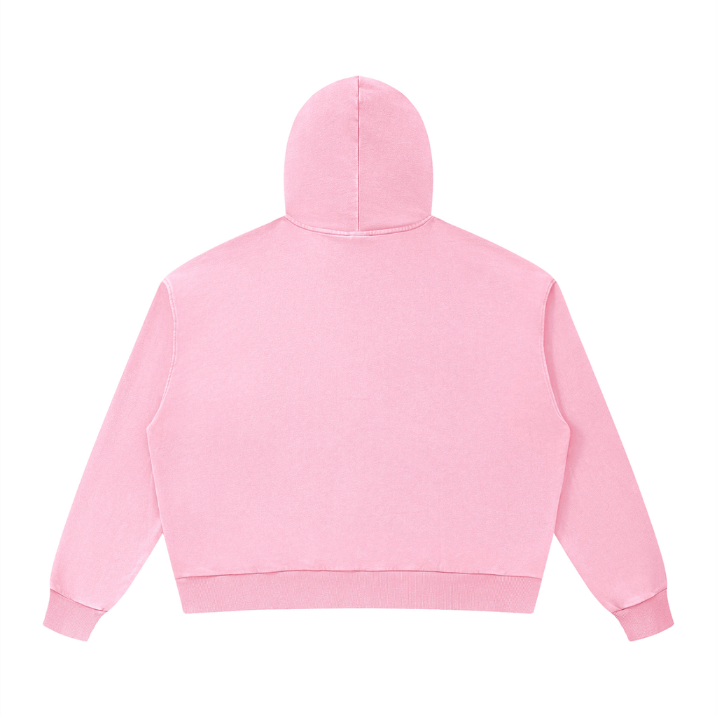 Unisex Mineral Wash Boxy Hoodie