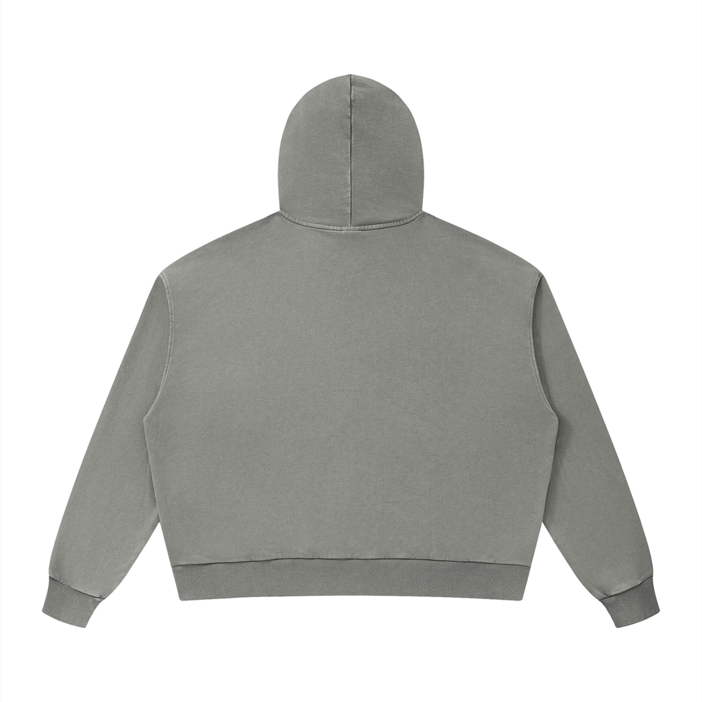 Unisex Mineral Wash Boxy Hoodie