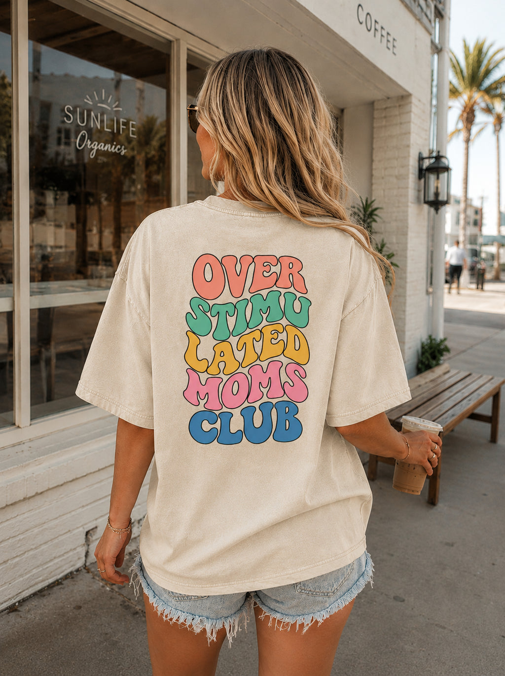 Mineral Wash Boxy Cotton T-Shirt