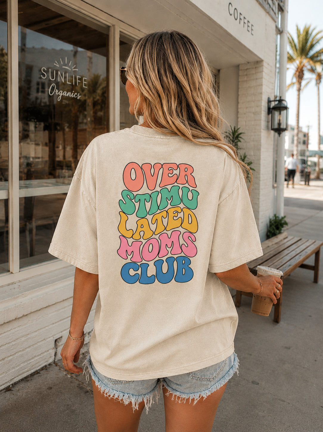 Mineral Wash Boxy Cotton T-Shirt