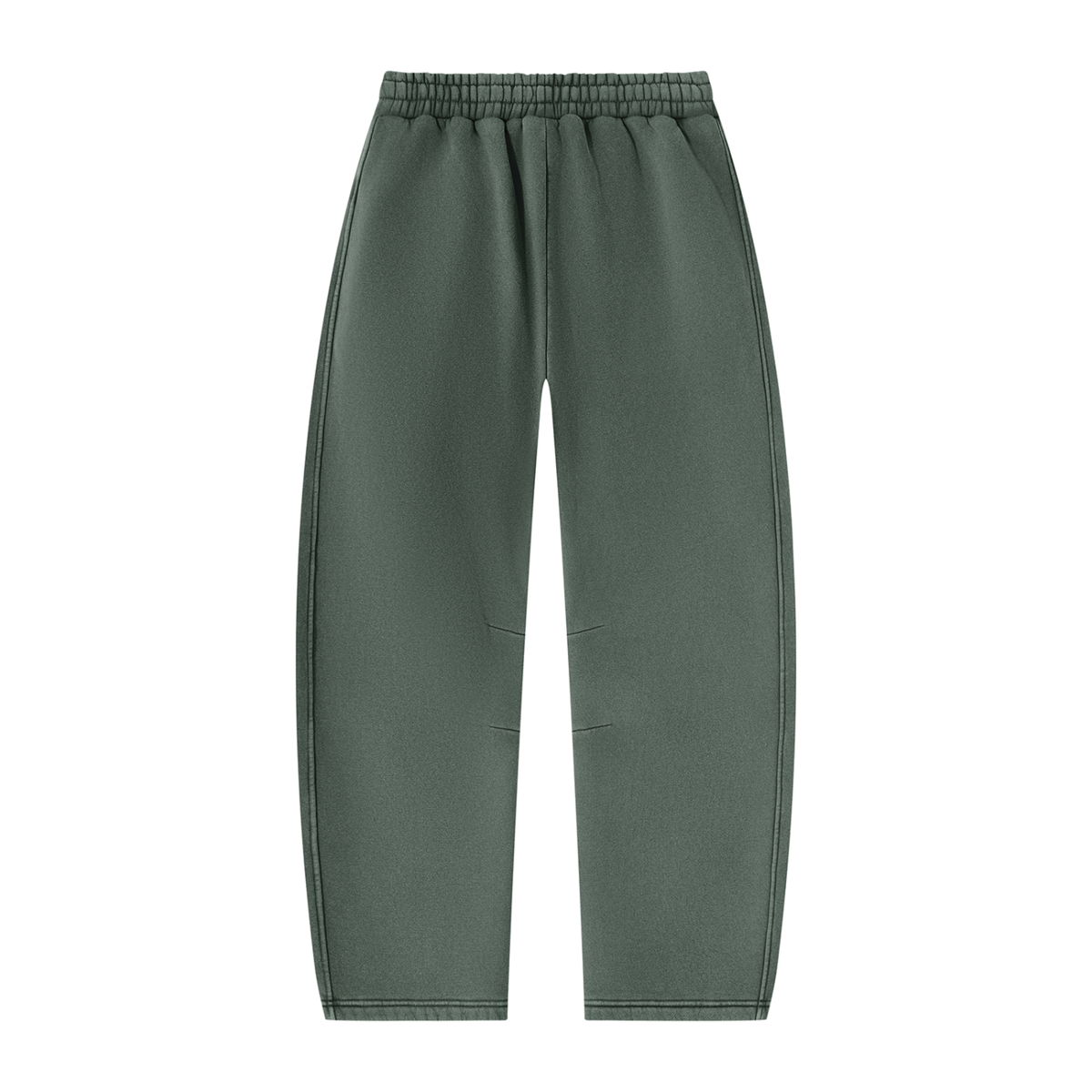 Unisex Vintage Wash Barrel Leg Fleece Sweatpants