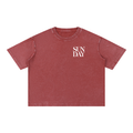 Mineral Wash Boxy Cotton T-Shirt